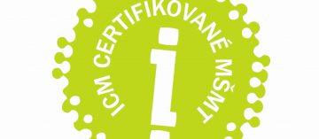 Certifikát kvality ICM České Budějovice
