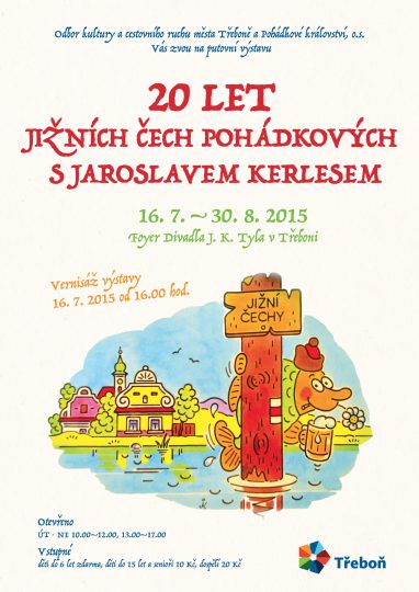 Výstava Kerlese v Třeboni - web
