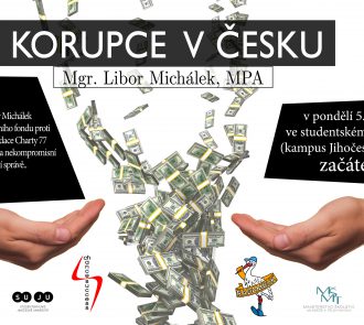 Korupce v Česku – přednáška