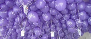 Vypouštění balónků s přáním k Ježíškovi