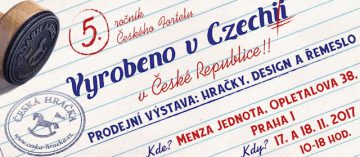 „Vyrobeno v Czechii – v České republice“