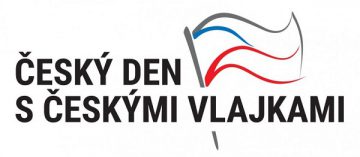 Český den s českými vlajkami