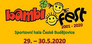 Přihlášky pódiová vystoupení BAMBIFEST 29.-30.5.2020 České Budějovice