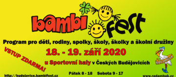 BAMBIFEST 2020 – koncert kapely Koníček