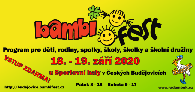 BAMBIFEST 2020 - koncert kapely Koníček