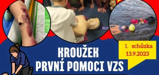 Kroužek první pomoci pro děti - VZS ČČK ČB - středa